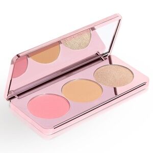 GIRLACTIK · BLUSH ME & GLOW FACE PALETTE - SHADE LIGHT